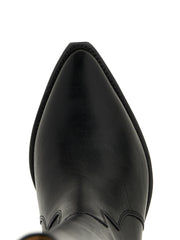 Isabel Marant Black Calfskin Chelsea Boots