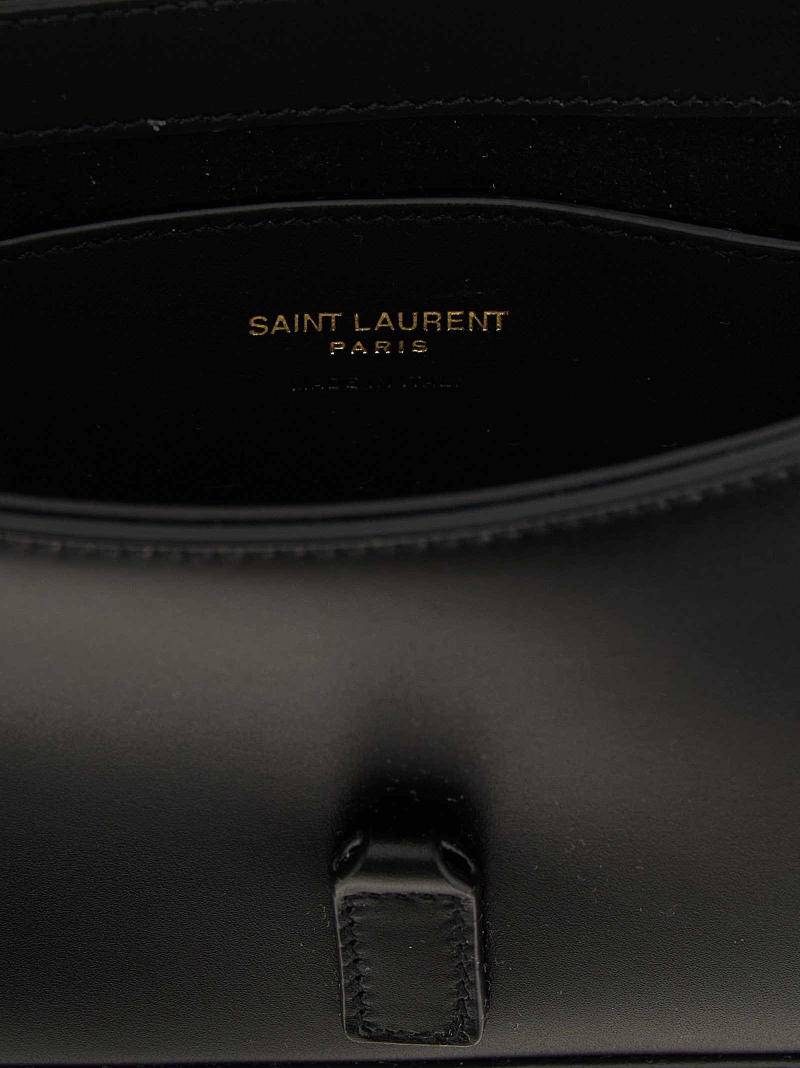 Saint Laurent Black Calfskin Handbag