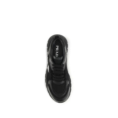 Prada Black Fabric Athletic Sneakers