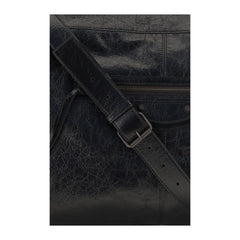 Balenciaga Black Lamb Ovis Aries Shoulder Bag