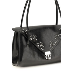 Marni Black Calf Leather Bos Taurus Shoulder Bag