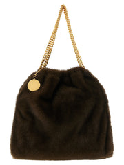 Stella McCartney Brown Polyester Shoulder Bag