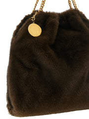 Stella McCartney Brown Polyester Shoulder Bag