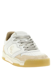 Christian Louboutin Beige Calfskin Low Top Sneakers
