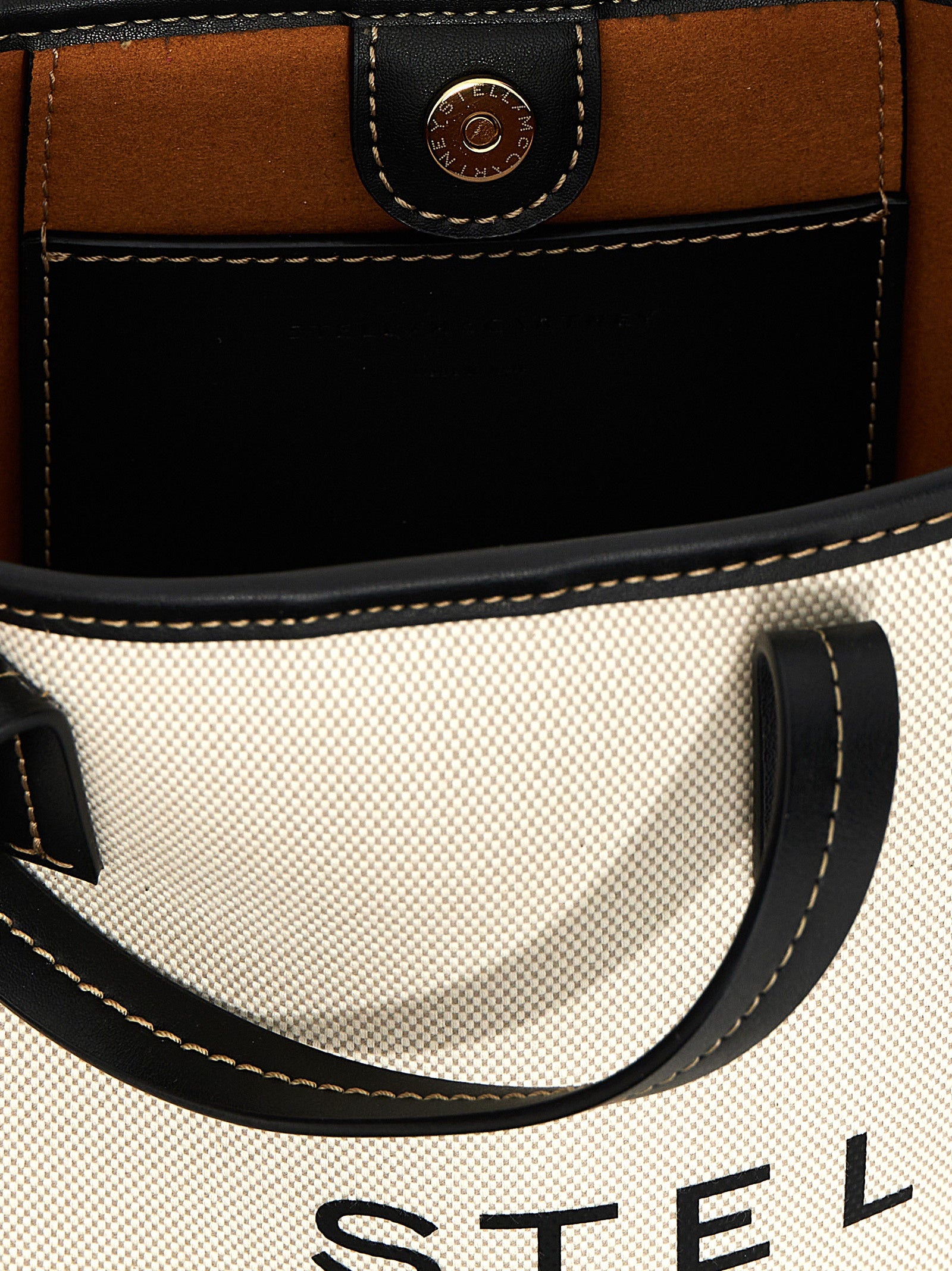 Stella McCartney Beige Polyamide Tote Bag