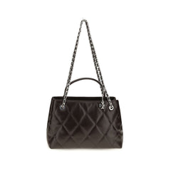 Tory Burch Brown Calf Leather Bos Taurus Shoulder Bag