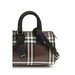 Burberry Brown Cotton Shoulder Bag