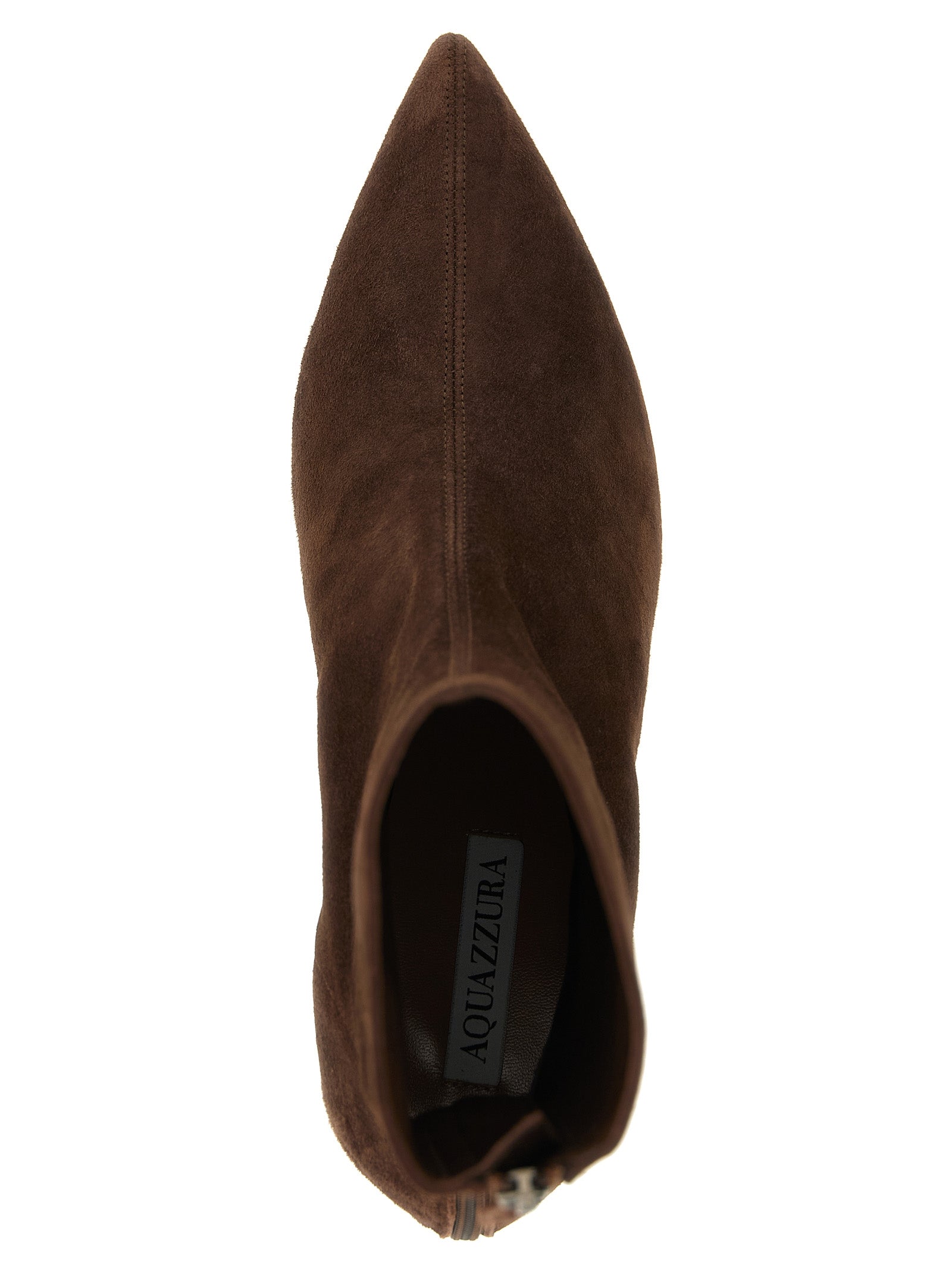Aquazzura Brown Calfskin Ankle Boots