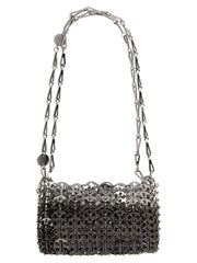 Paco Rabanne Silver Stainless Steel Shoulder Bag