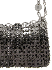 Paco Rabanne Silver Stainless Steel Shoulder Bag