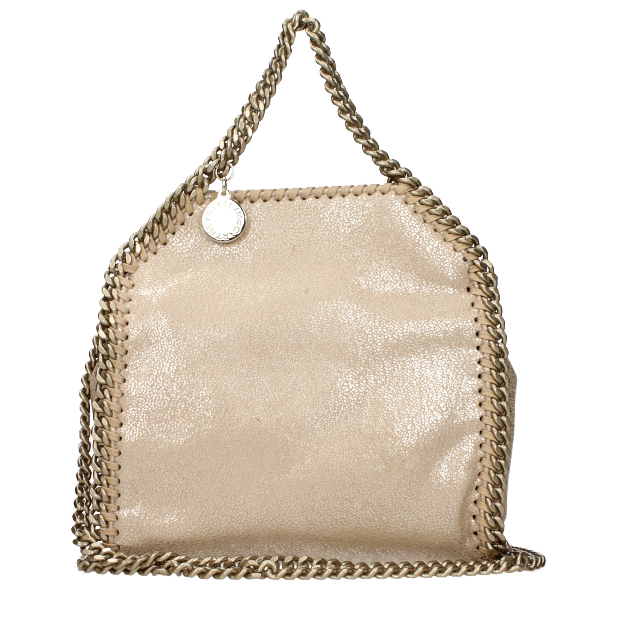 Stella McCartney Gold Leather Handbag