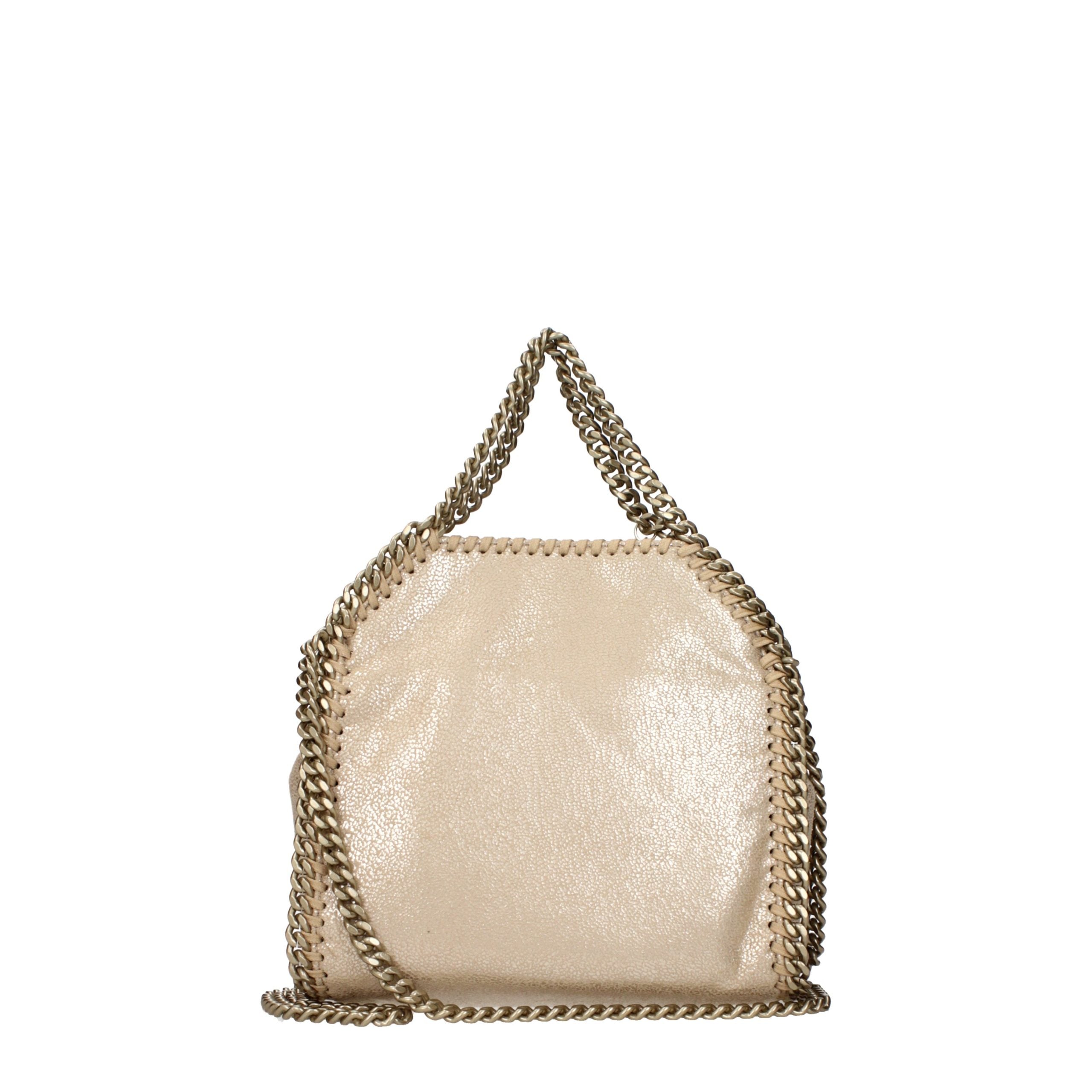 Stella McCartney Gold Leather Handbag