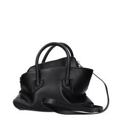 The Attico Black Leather Handbag