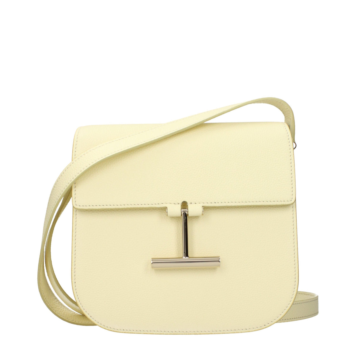 Tom Ford Yellow Leather Crossbody Bag