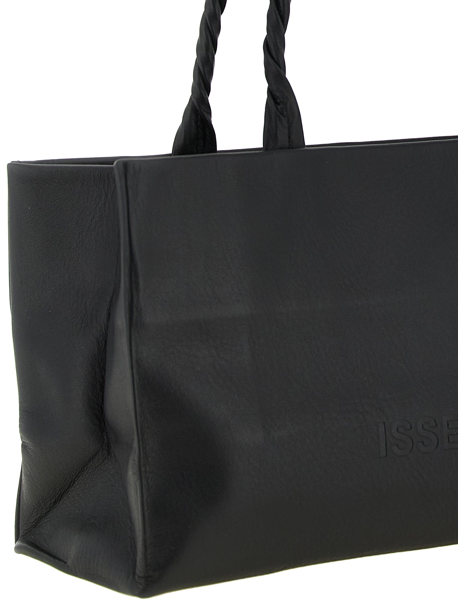 Issey Miyake Black Polyester Shoulder Bag