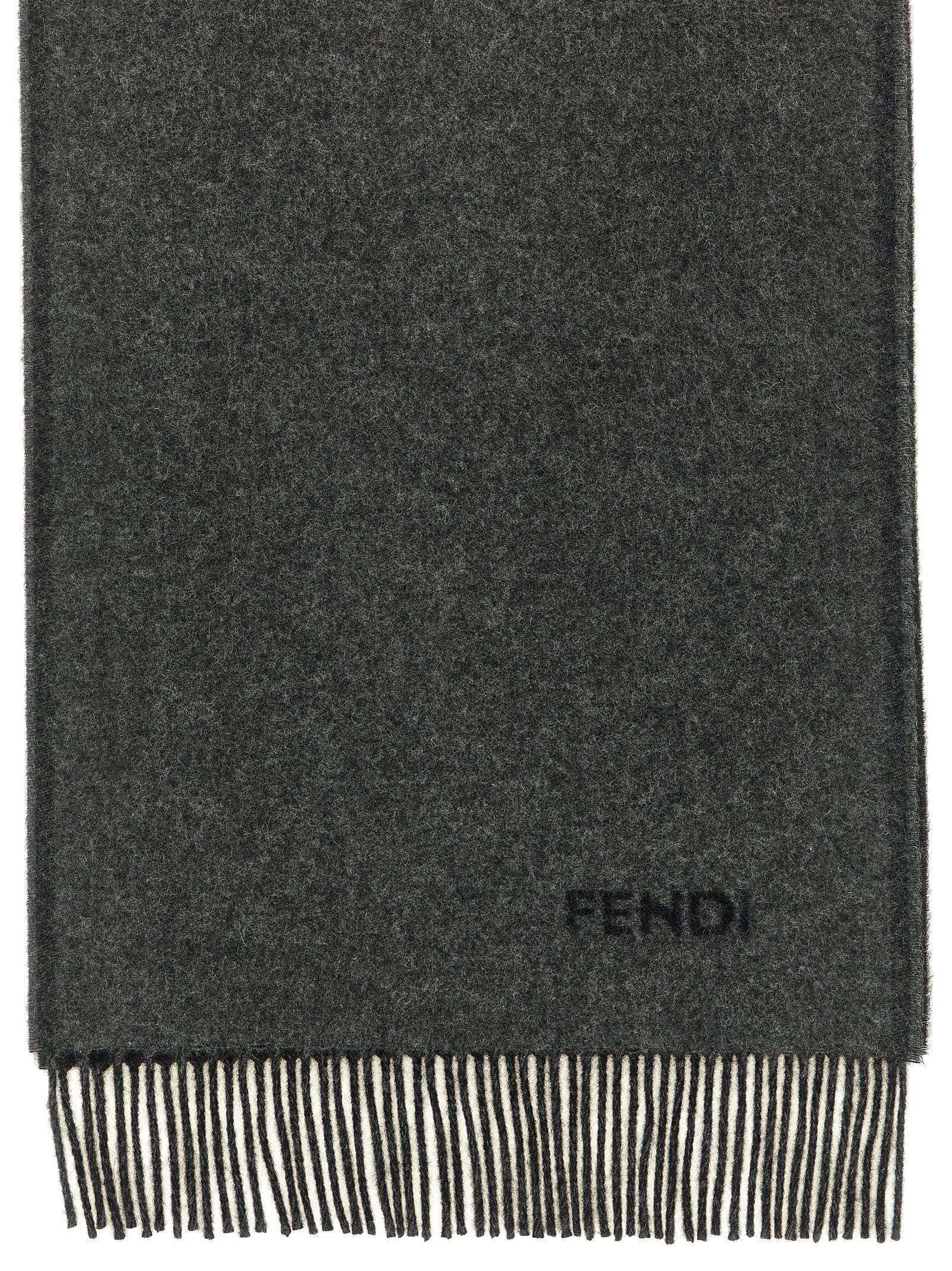 Fendi Multicolor Cashmere Scarf