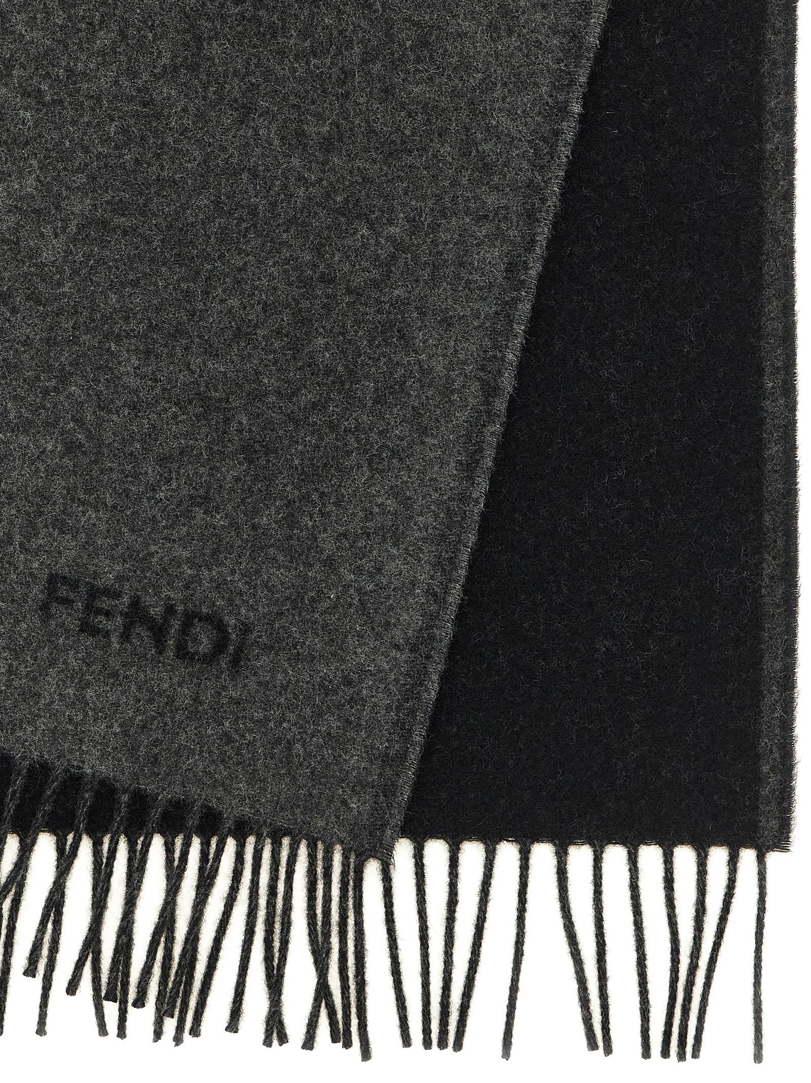 Fendi Multicolor Cashmere Scarf