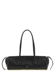 Khaite Black Lamb Leather Shoulder Bag