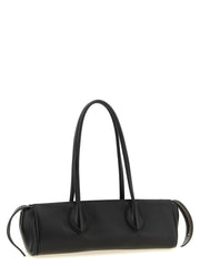 Khaite Black Lamb Leather Shoulder Bag