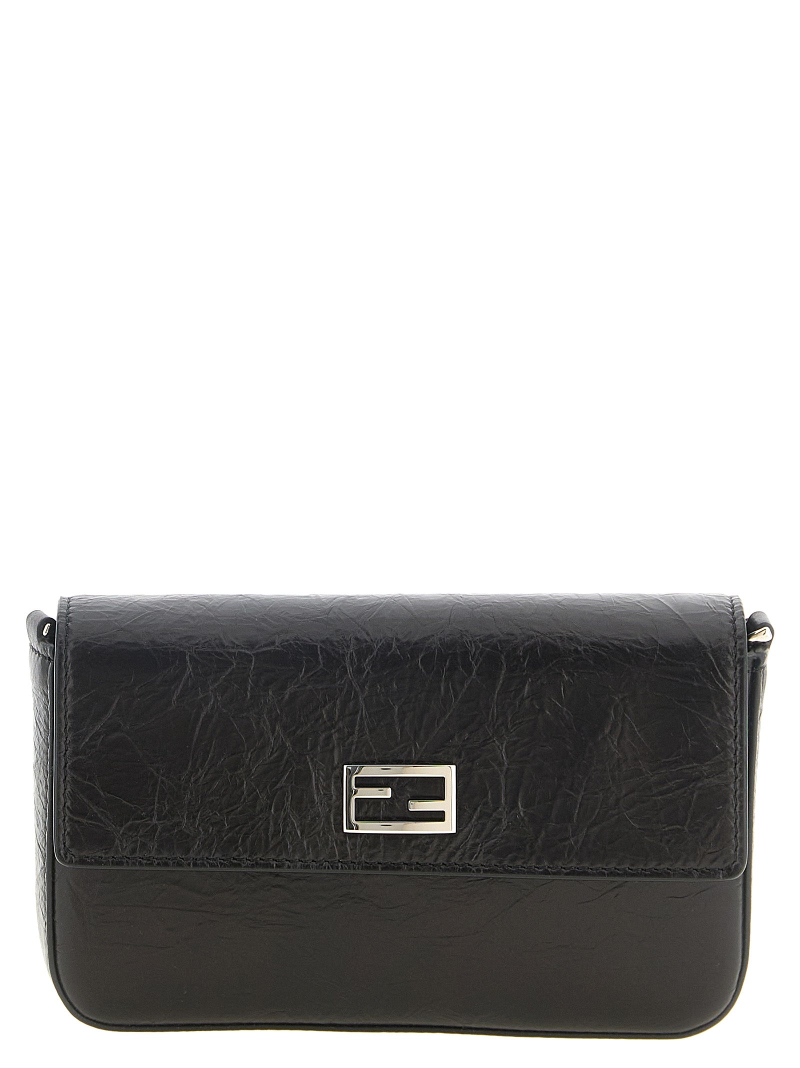 Fendi Black Calfskin Cardholder