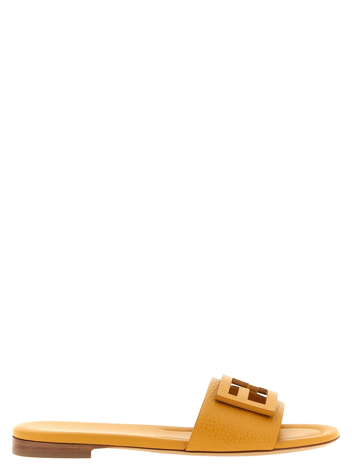 Fendi Multicolor Calfskin Slides