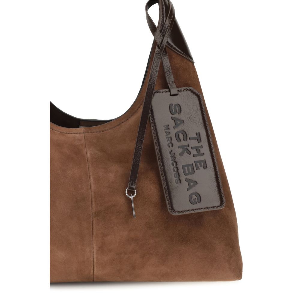Marc Jacobs Brown Suede Leather Shoulder Bag