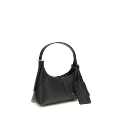 Marc Jacobs Black Calf Leather Bos Taurus Shoulder Bag