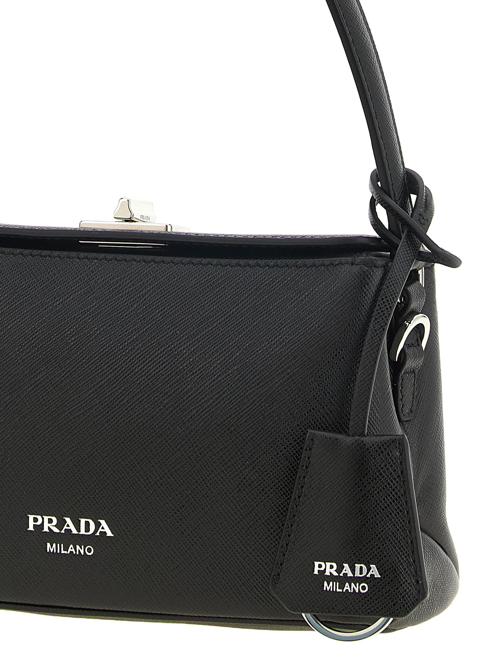 Prada Black Calfskin Handbag