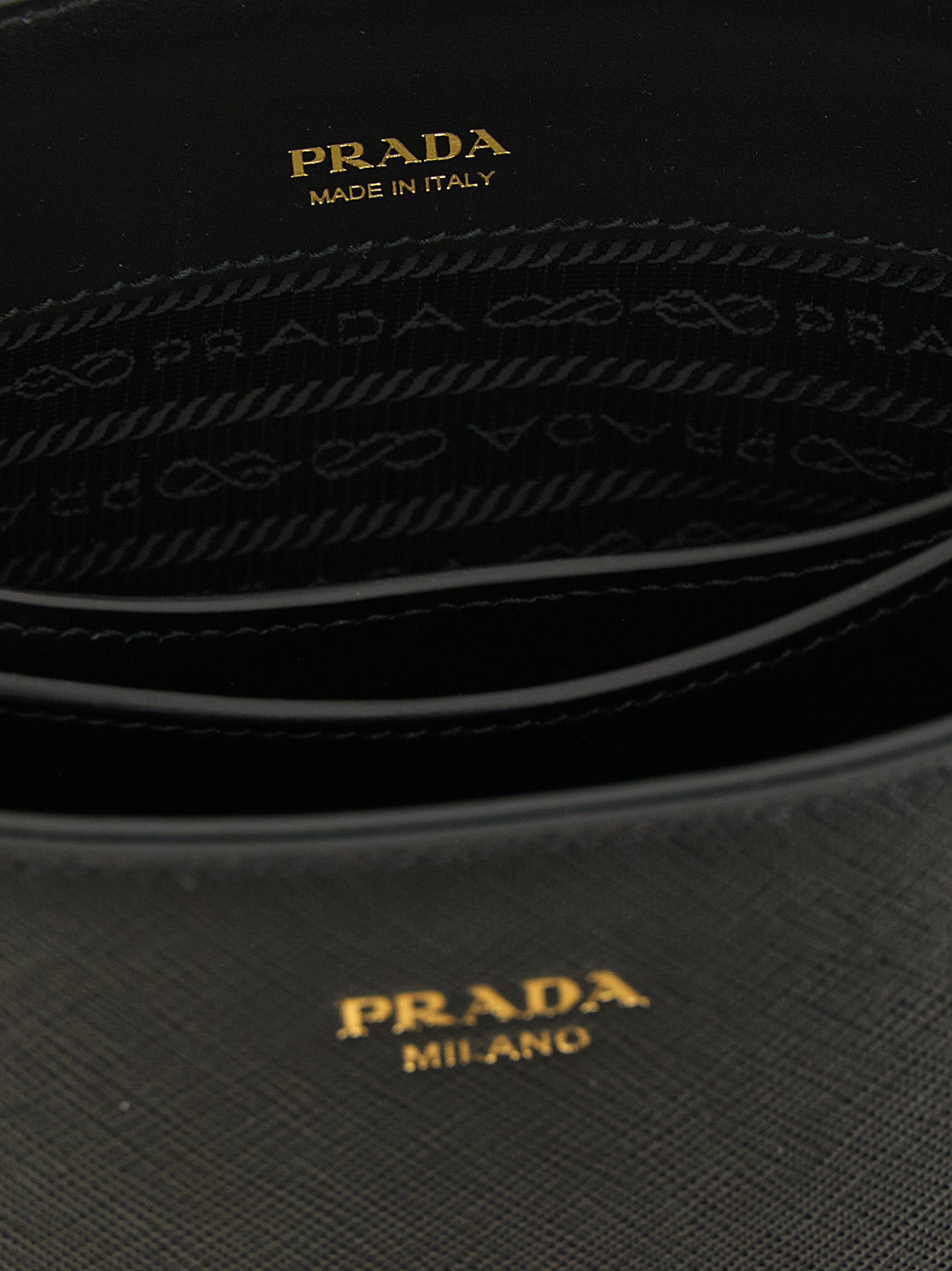 Prada Black Calfskin Handbag