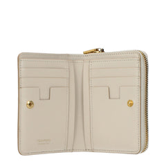 Tom Ford Beige Leather Wallet