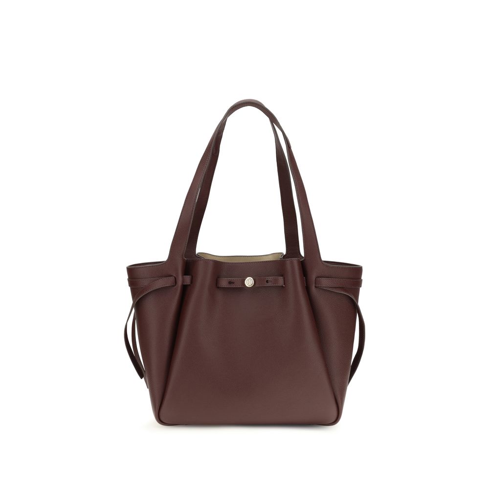 Tory Burch Bordeaux Leather Handbag