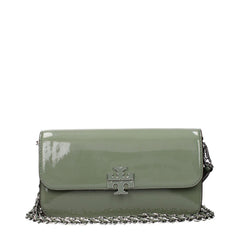 Tory Burch Green Leather Handbag