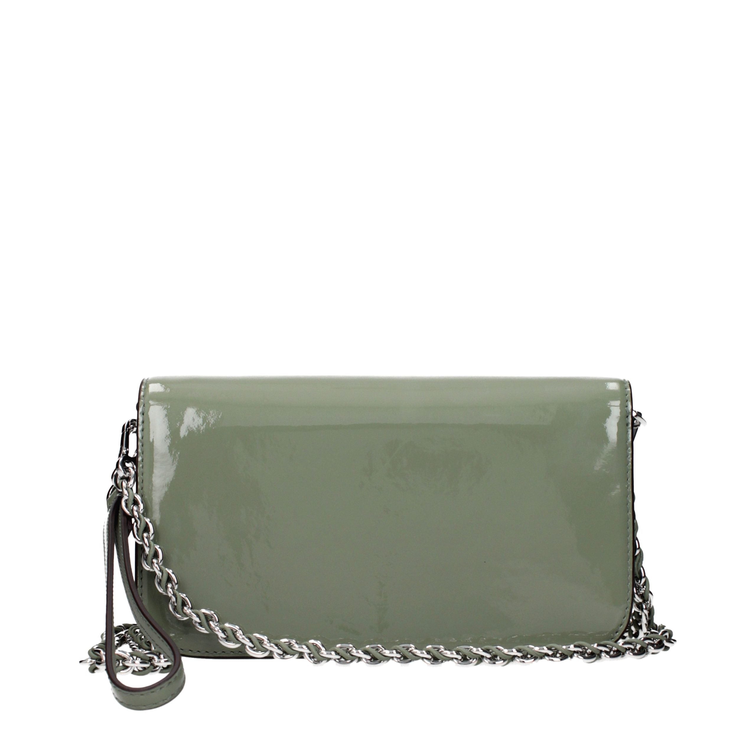 Tory Burch Green Leather Handbag