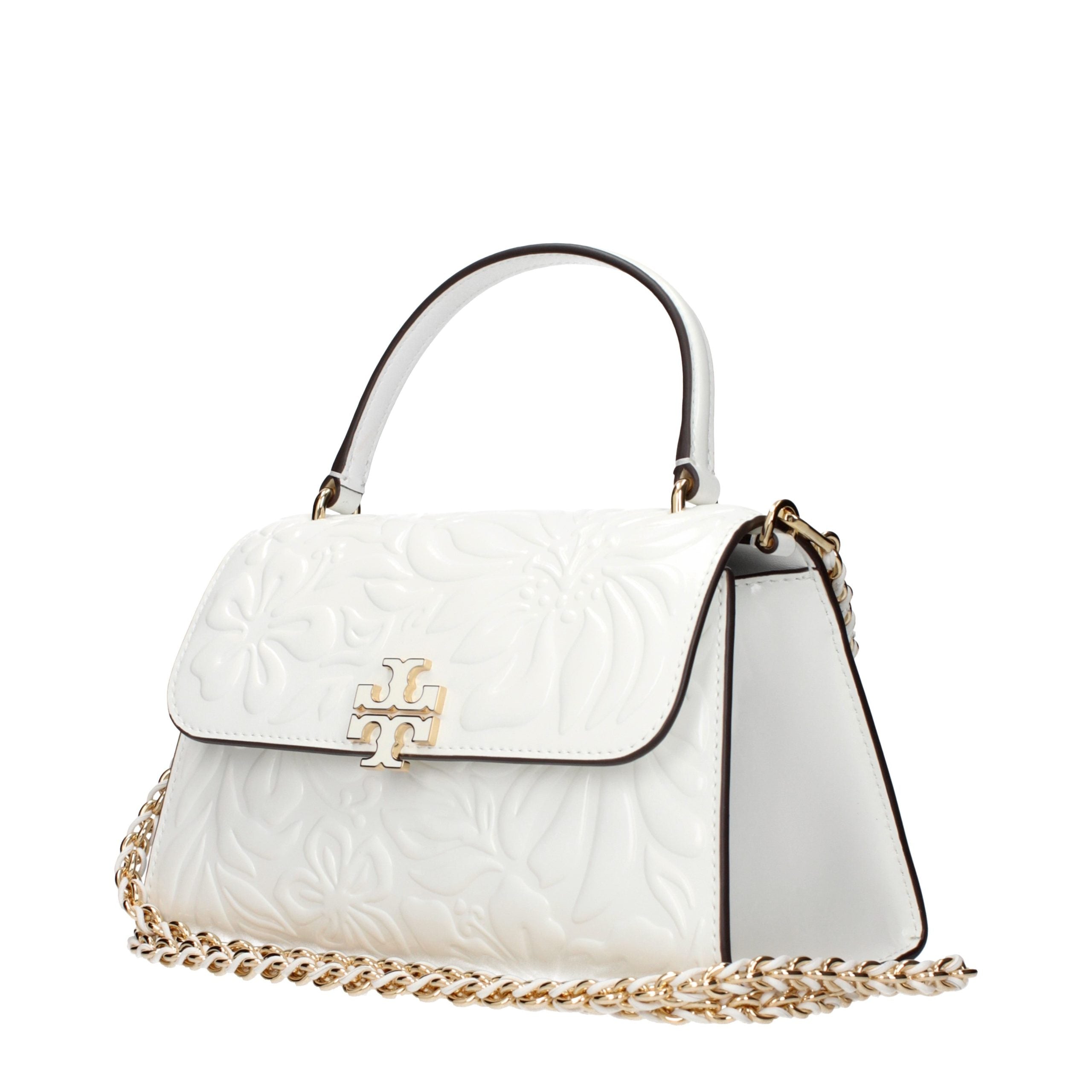 Tory Burch White Leather Handbag