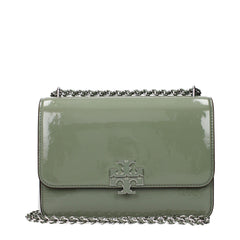 Tory Burch Green Leather Shoulder Bag
