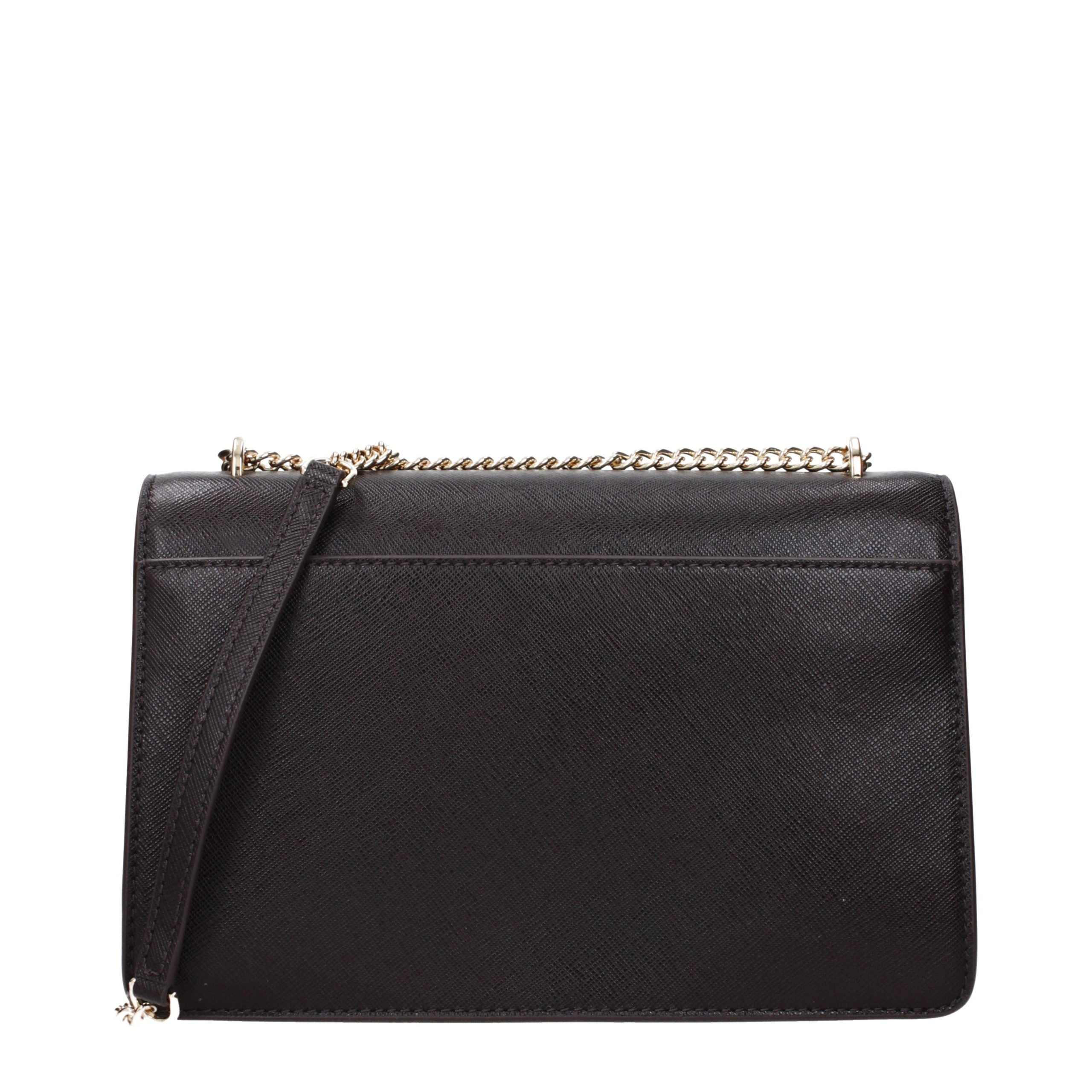 Tory Burch Brown Leather Crossbody Bag