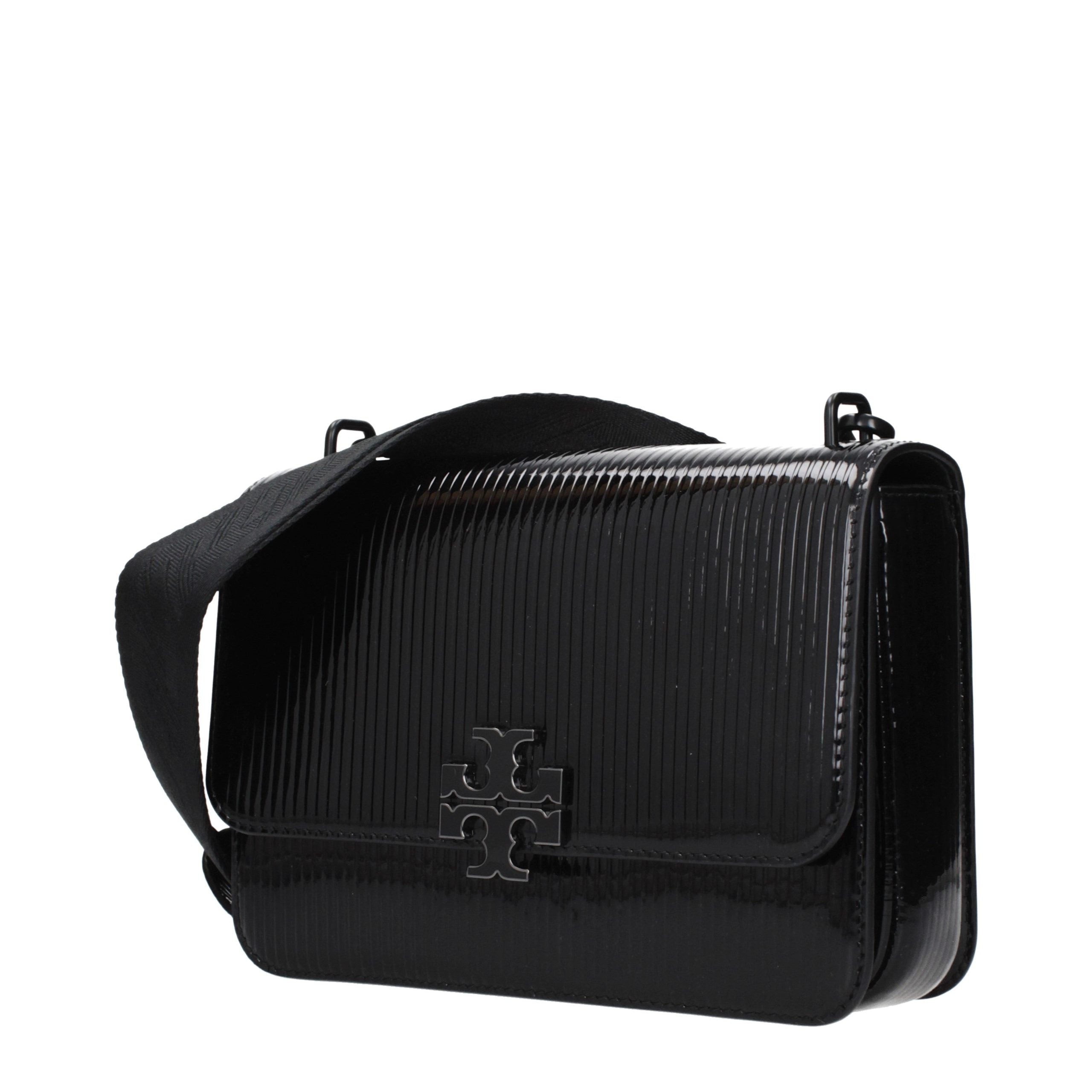 Tory Burch Black Leather Crossbody Bag