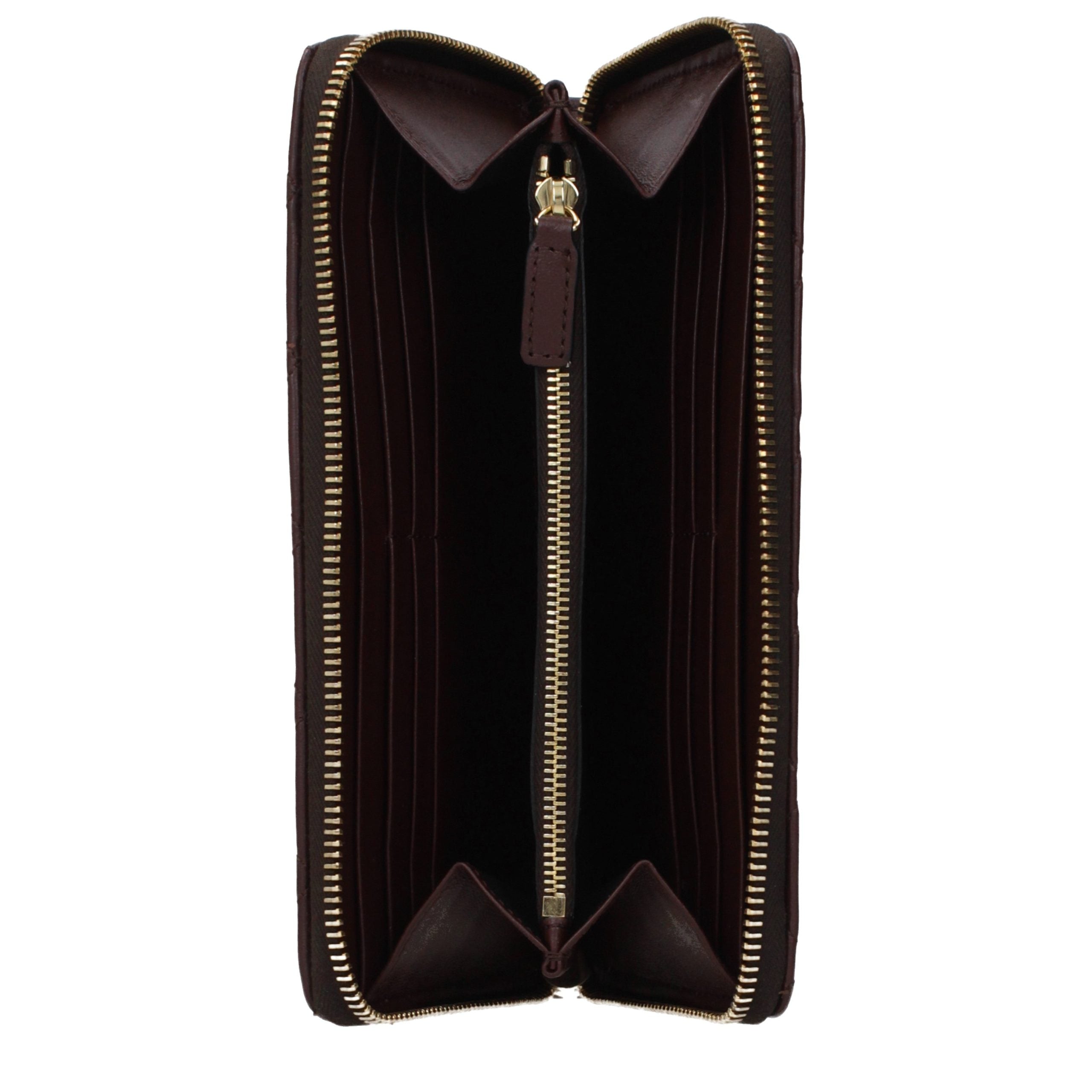 Versace Brown Leather Wallet