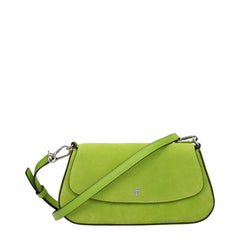 Tory Burch Green Leather Handbag