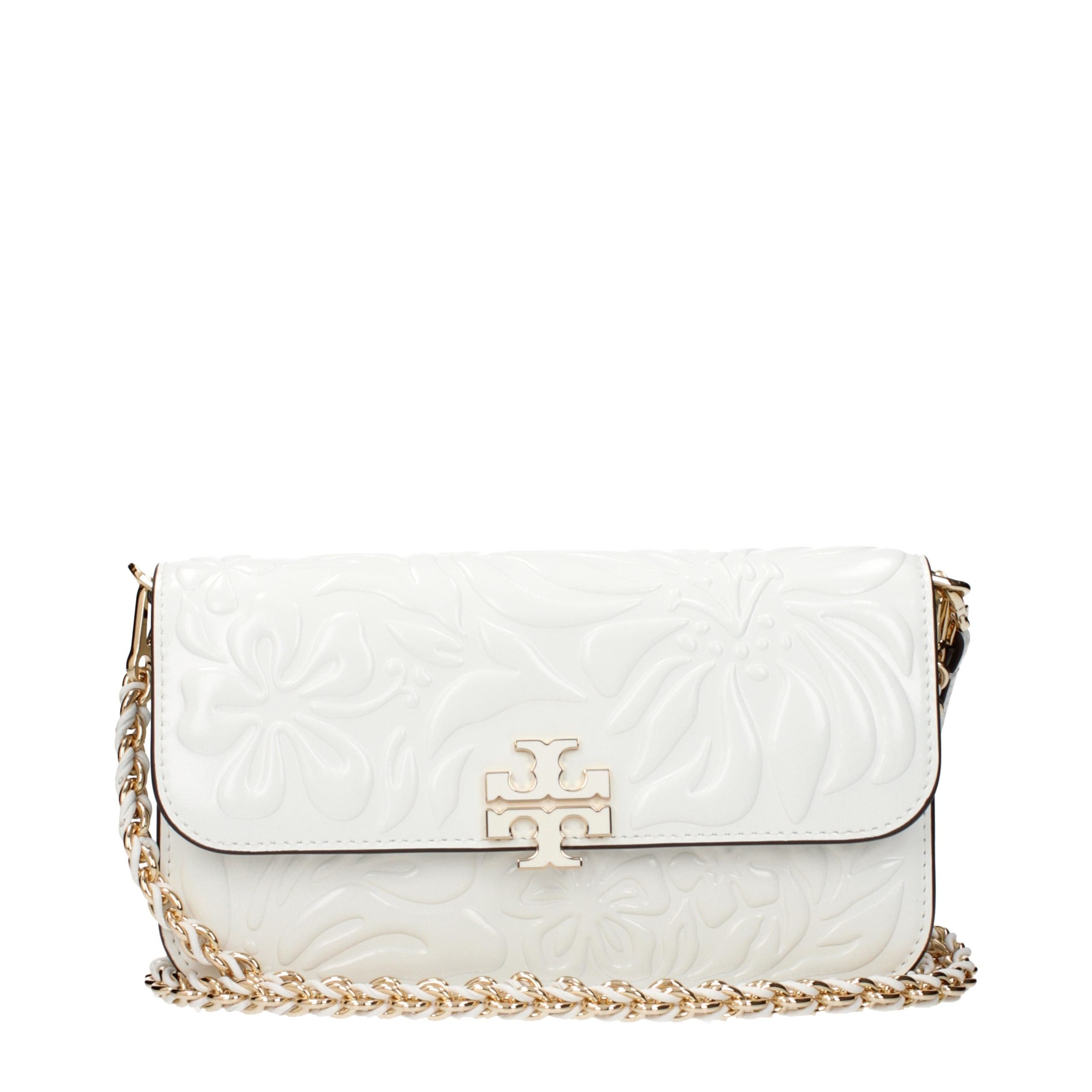Tory Burch White Leather Handbag