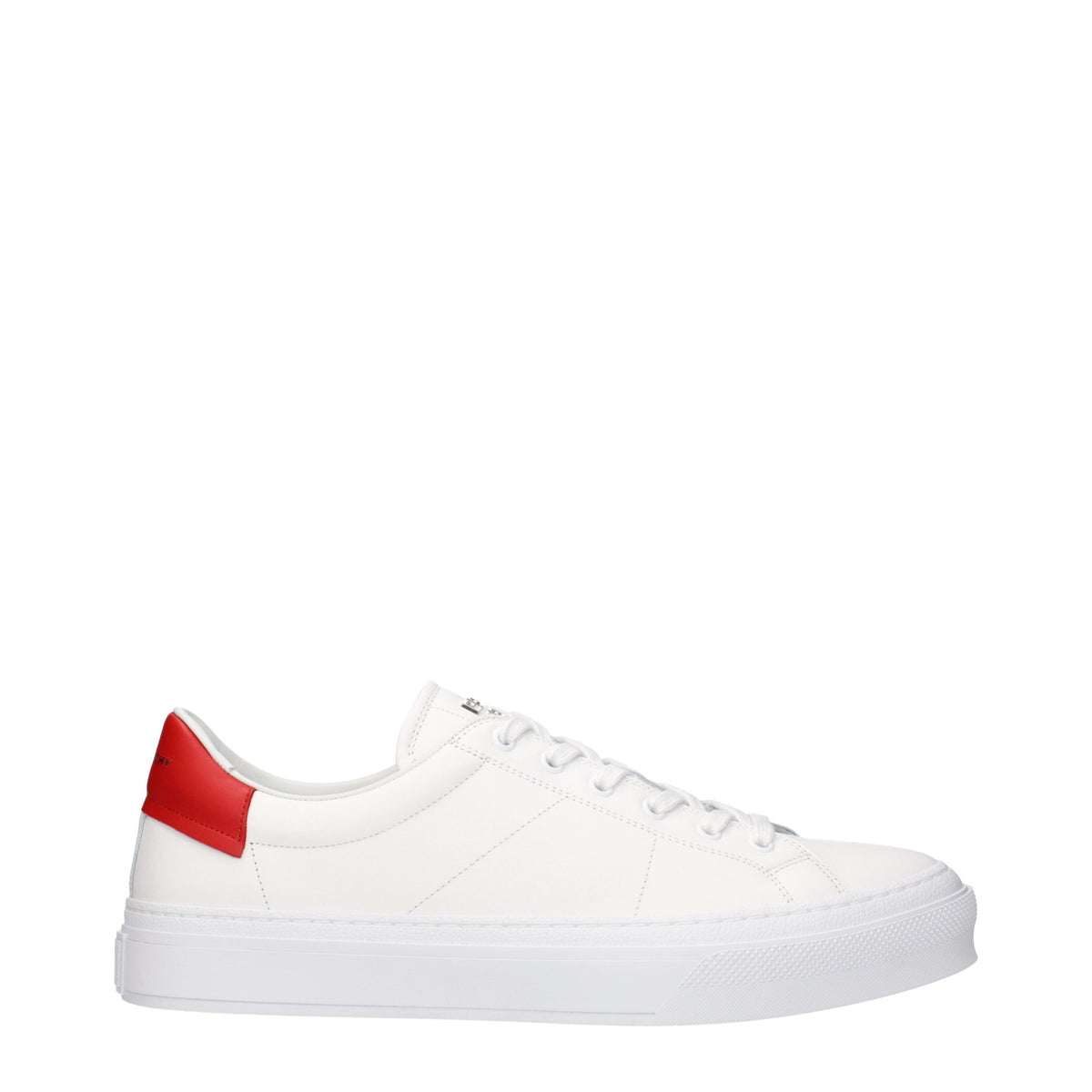 Givenchy White Leather Low Top Sneakers