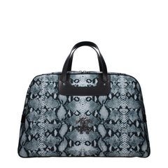 Roberto Cavalli Gray Fabric Luggage And Travel