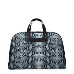 Roberto Cavalli Gray Fabric Luggage And Travel
