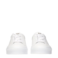 Givenchy White Leather Sneakers
