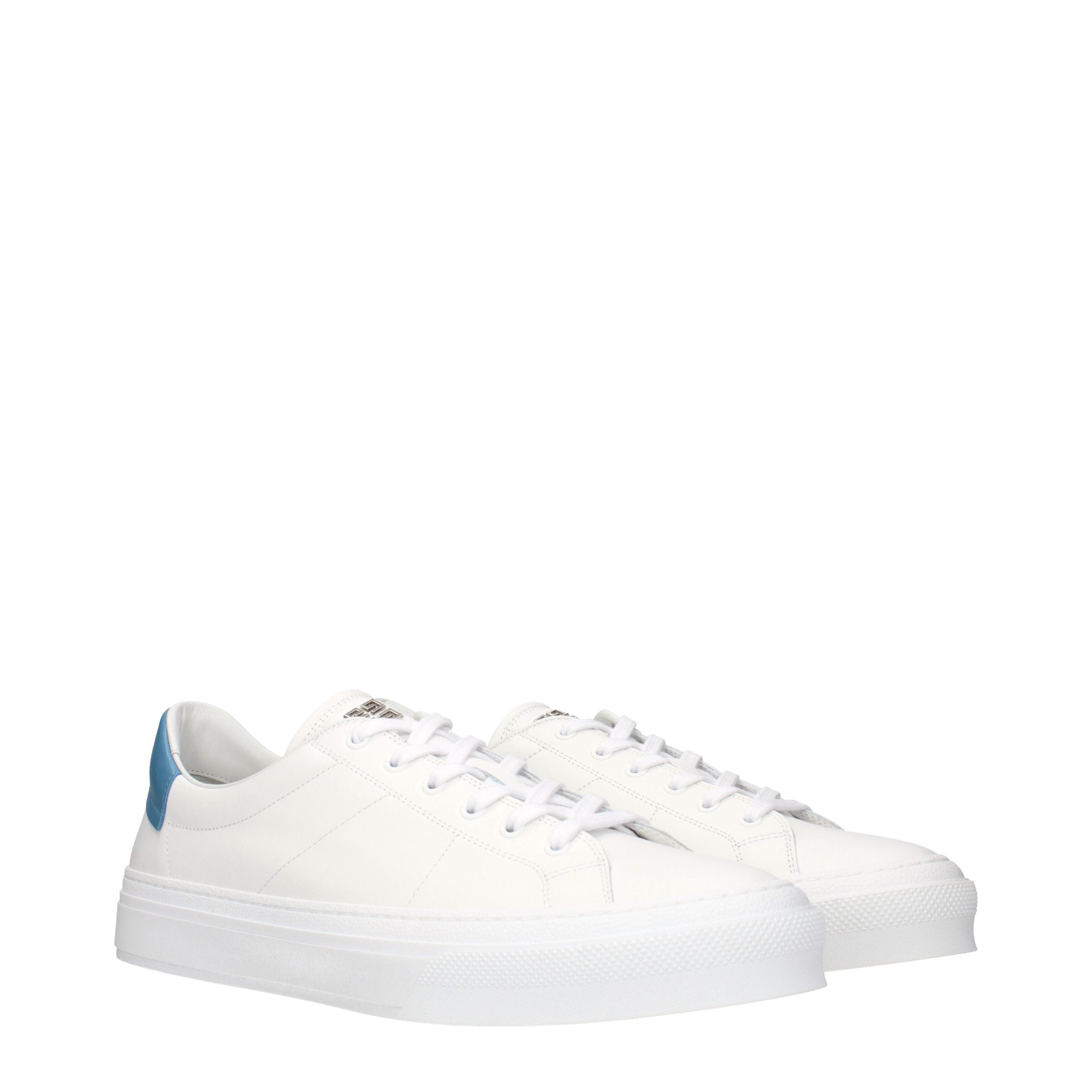 Givenchy White Leather Low Top Sneakers