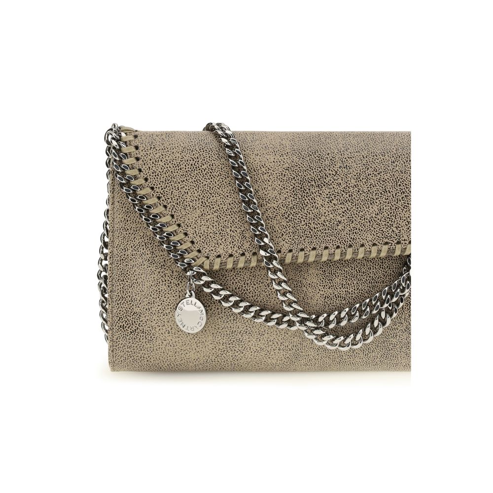 Stella McCartney Gray Polyester Shoulder Bag