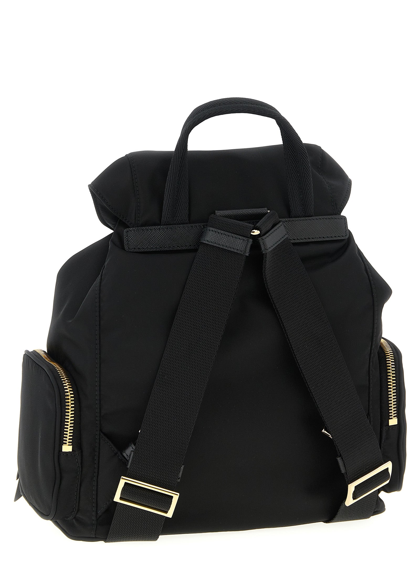 Prada Black Recycled Polyamide Backpack