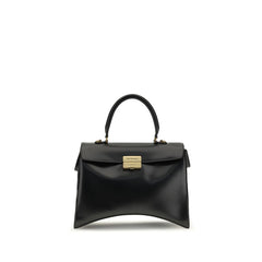 Balenciaga Black Calf Leather Bos Taurus Shoulder Bag
