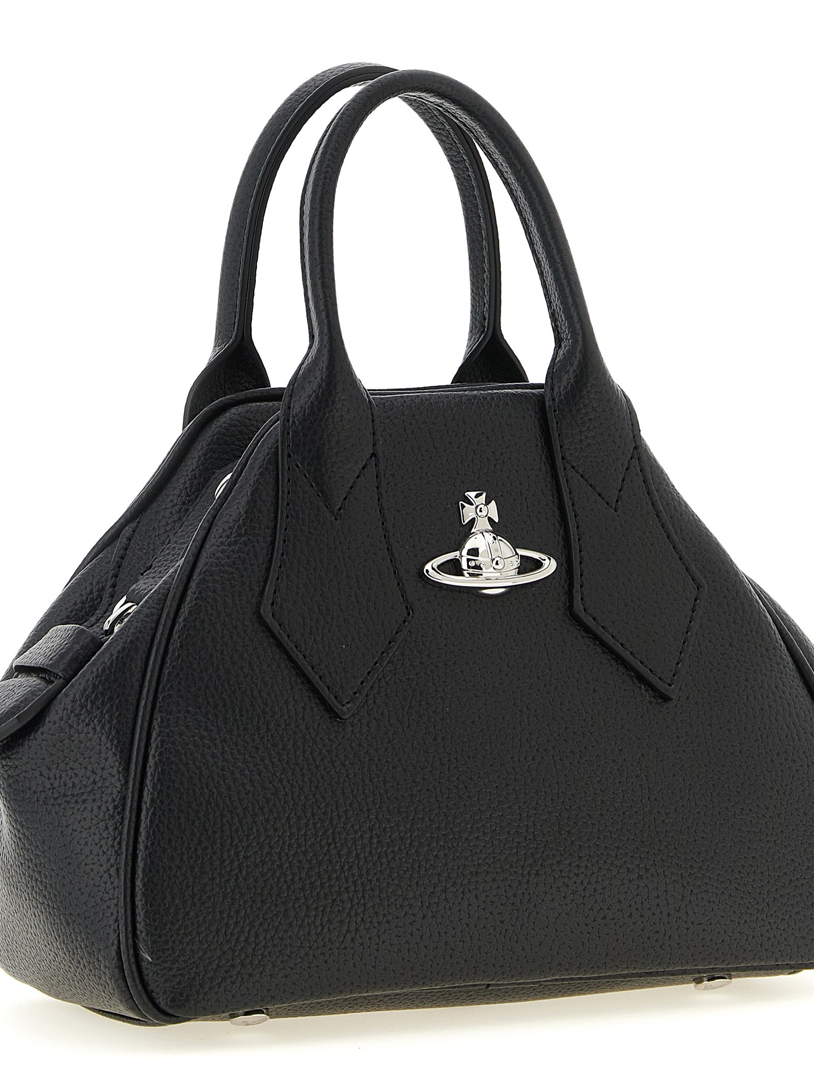 Vivienne Westwood Black Polyethylene Handbag
