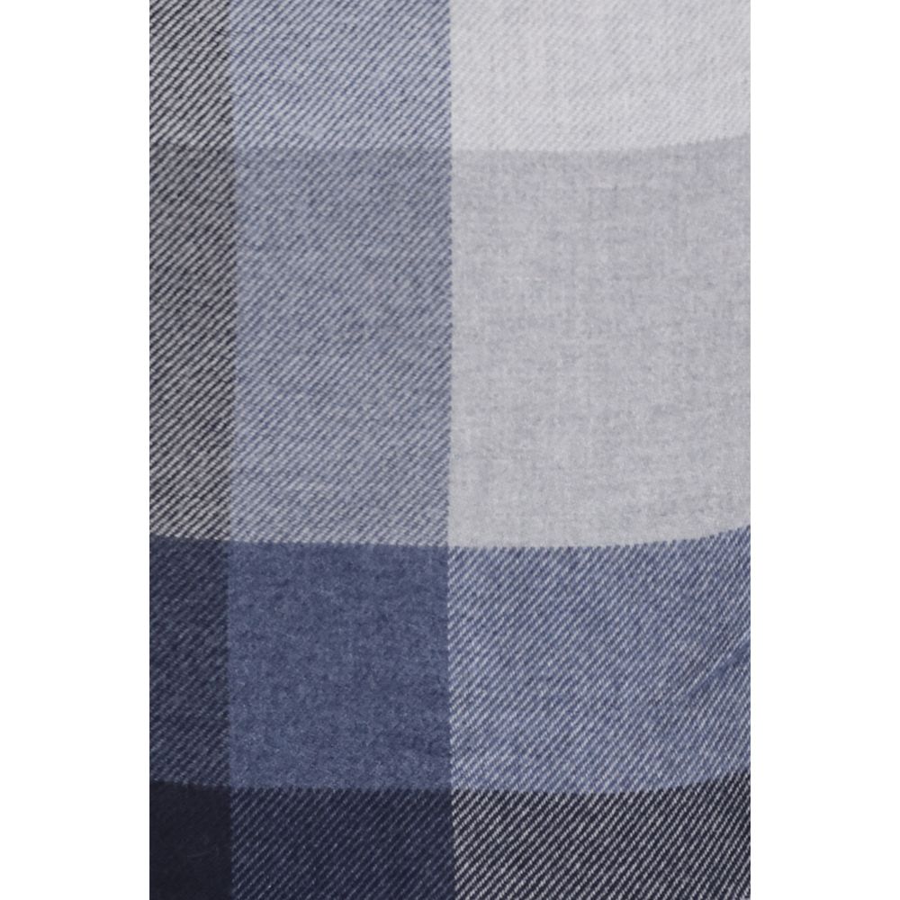 Brunello Cucinelli Gray Wool Oves Aries Scarf